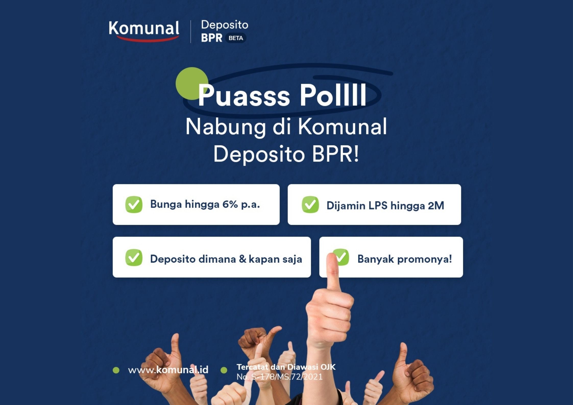 keunggulan DepositoBPR Komunal