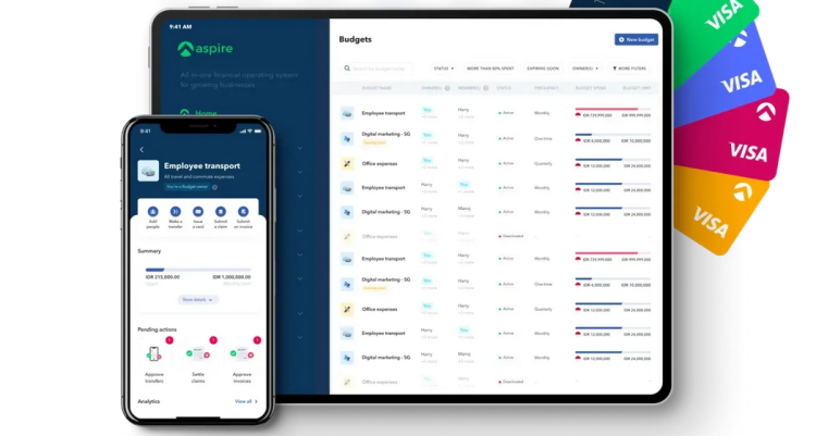 atur manajemen biaya bisnis dengan aspire